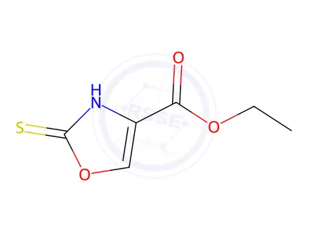 Chemical structure of Ethyl 2-mercaptooxazole-4-carboxylate