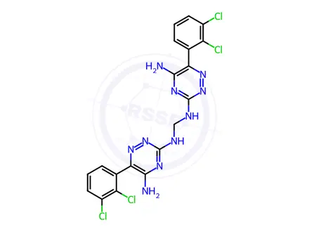 Chemical structure of Lamotrigine Impurity 17