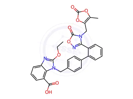 Chemical structure of Azilsartan Impurity 91
