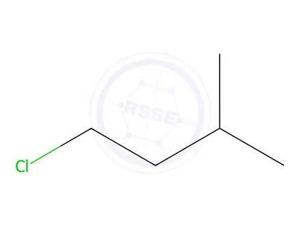 Chemical structure of 1-Chloro-3-Methylbutane