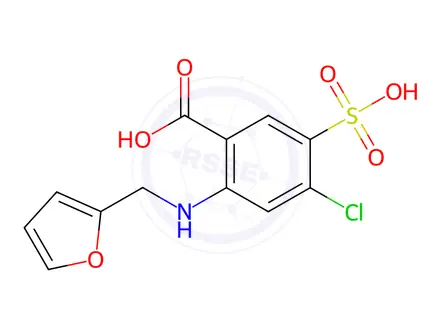 Chemical structure of Furosemide Impurity 22