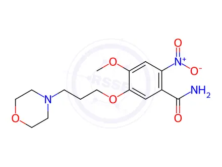 Chemical structure of Gefitinib impurity O