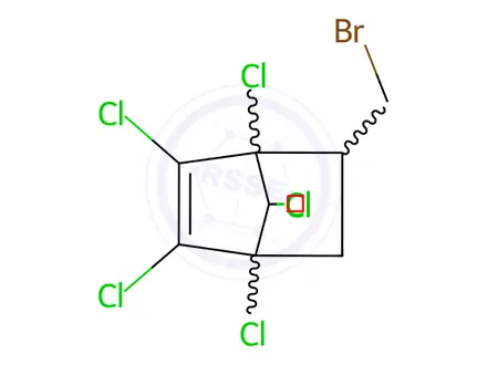 Chemical structure of Chlordane Impurity 6