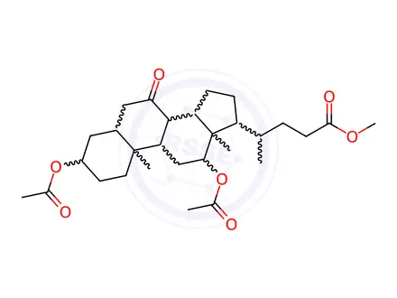 Chemical structure of Allocholic Acid Impurity 27