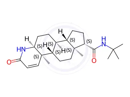 Chemical structure of Finasteride Impurity 3