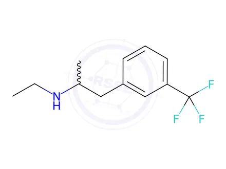 Chemical structure of Fenfluramine