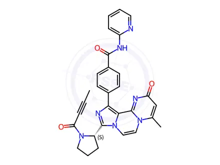 Chemical structure of Acalabrutinib Impurity 11