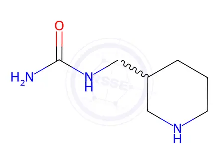 Chemical structure of (Piperidin-3-ylmethyl)urea