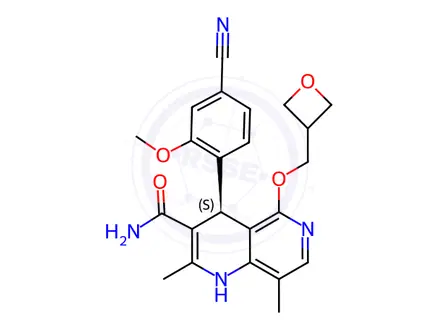 Chemical structure of Finerenone Impurity 15