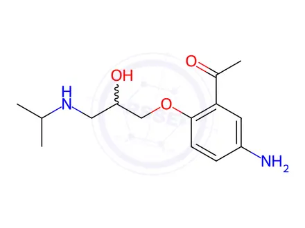 Chemical structure of Acebutolol EP Impurity D