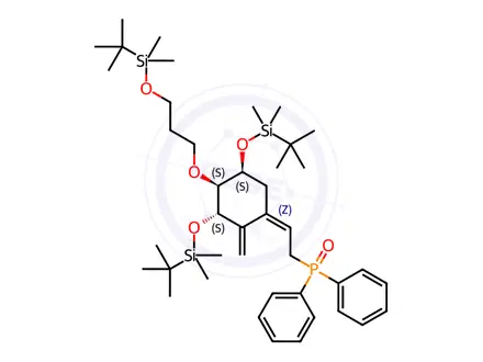 Chemical structure of Eldecalcitol Impurity 21