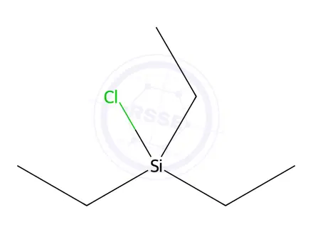 Chemical structure of Simethicone Impurity 35 (Chlorotriethylsilane)