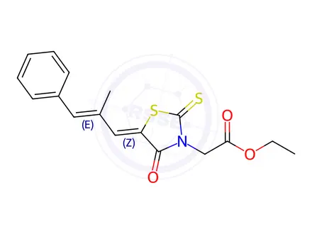 Chemical structure of Epalrestat Impurity A