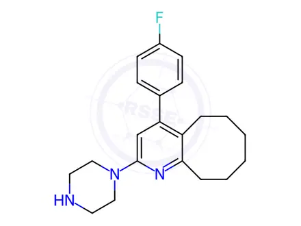 Chemical structure of blonanserin impurity C