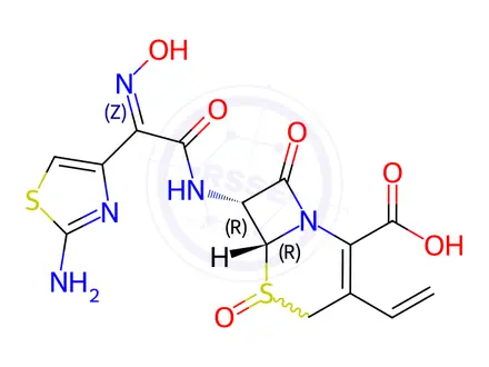 Chemical structure of Cefdinir Impurity D