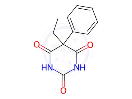 Chemical structure of Phenobarbital