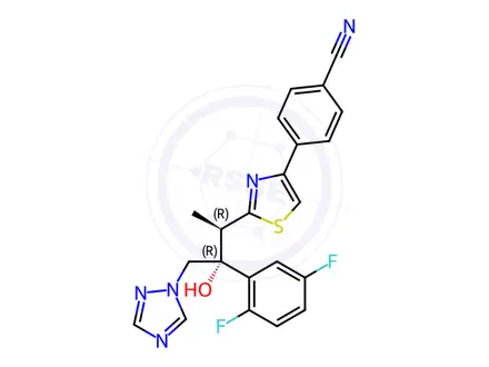 Chemical structure of Isavuconazonium Sulfate Impurity 98