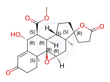 Chemical structure of Eplerenone Impurity 17