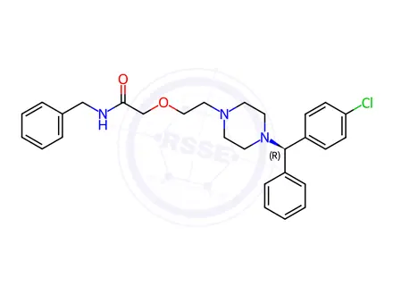 Chemical structure of Cetirizine Hydrochloride Impurity 76