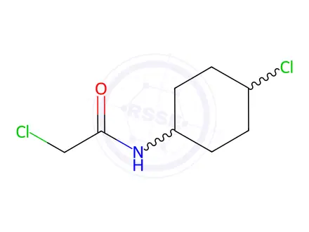 Chemical structure of 2-Chloro-N-(4-chlorocyclohexyl)acetamide