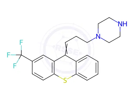 Chemical structure of Flupentixol Impurity 11