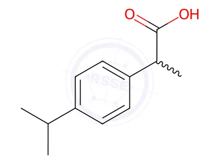 Chemical structure of Ibuprofen Impurity 77