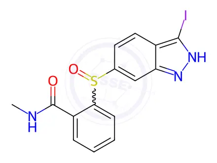 Chemical structure of Axitinib Impurity 13