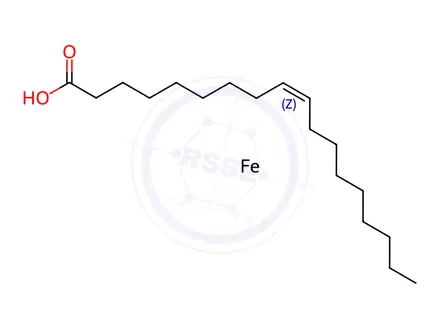 Chemical structure of FERRIC OLEATE