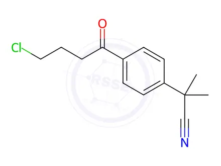 Chemical structure of Fexofenadine Impurity 8