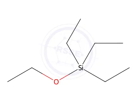 Chemical structure of Simethicone Impurity 18 (Ethoxytriethylsilane)