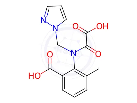 Chemical structure of Metazachlor Impurity 7