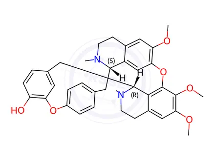 Chemical structure of BerbaMine dihydrochloride