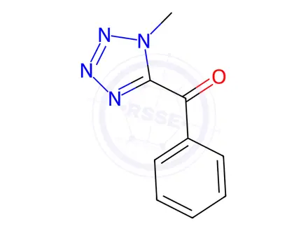 Chemical structure of (1-Methyl-1H-tetrazol-5-yl)(phenyl)methanone