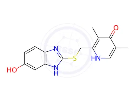 Chemical structure of Omeprazole Impurity 42