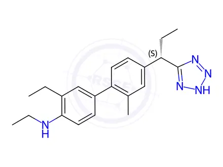 Chemical structure of Bedaquiline Fumarate Impurity 161