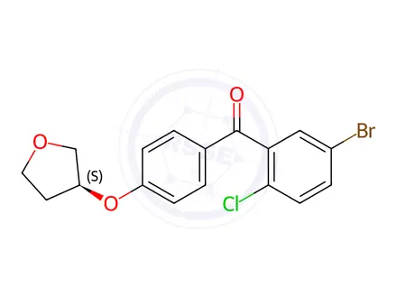 Chemical structure of Empagliflozin Impurity 13