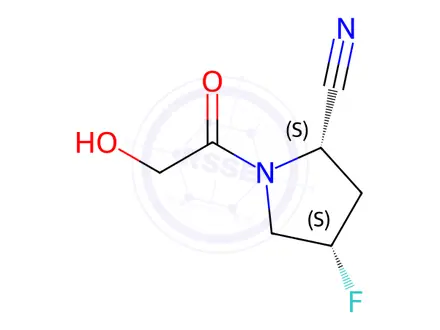 Chemical structure of Prusogliptin Impurity 8