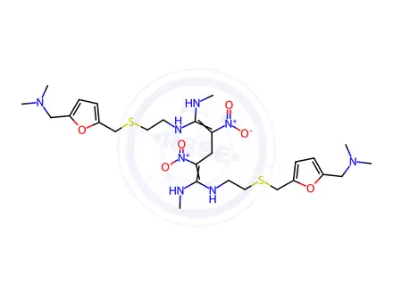 Chemical structure of Ranitidine Impurity I HCl