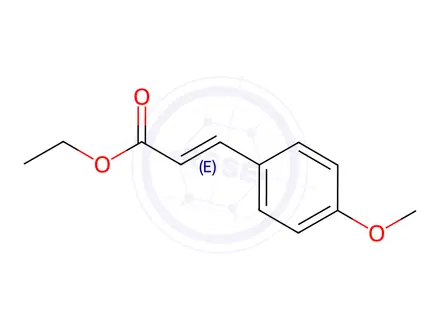 Chemical structure of Cinnamyl Chloride Impurity 38 (Ethyl trans-p-methoxycinnamate)