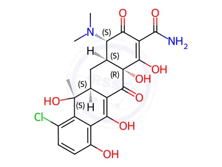 Chemical structure of Tetracycline Impurity 18