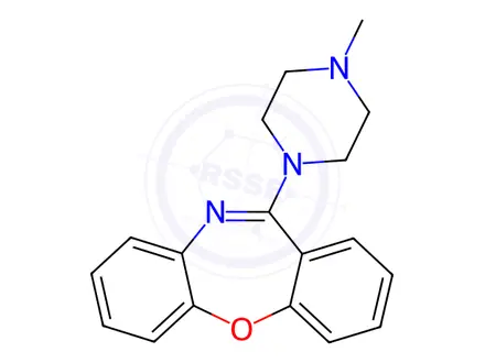 Chemical structure of Deschloro Loxapine