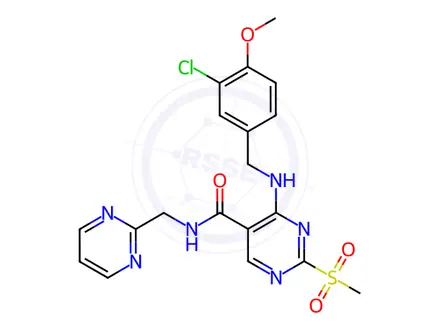 Chemical structure of Avanafil Impurity 54