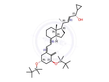 Chemical structure of Calcipotriol EP Impurity F
