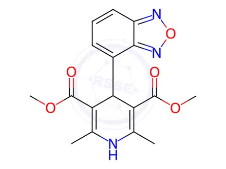 Chemical structure of Isradipine Impurity 3 (Isradipine EP Impurity C)