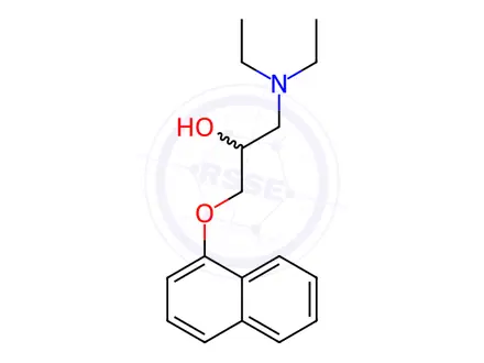Chemical structure of Propranolol Impurity 19