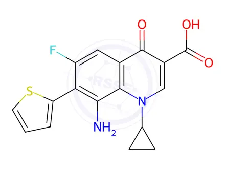 Chemical structure of Garenoxacin Impurity 5