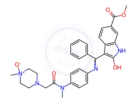 Chemical structure of Nintedanib Esilate Impurity 171