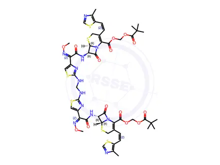 Chemical structure of Cefditoren Impurity 14