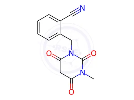Chemical structure of Alogliptin Impurity 28