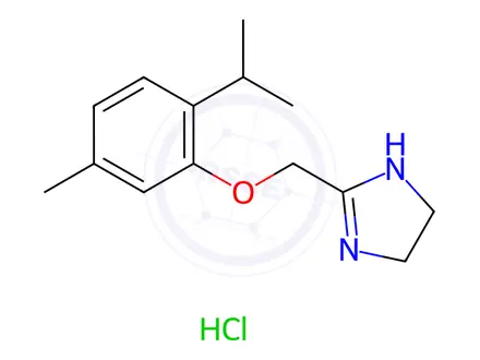 Chemical structure of Tymazoline Hydrochloride